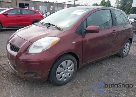 2009 Toyota Yaris из США, поврежденный, VIN JTDJT903895238317